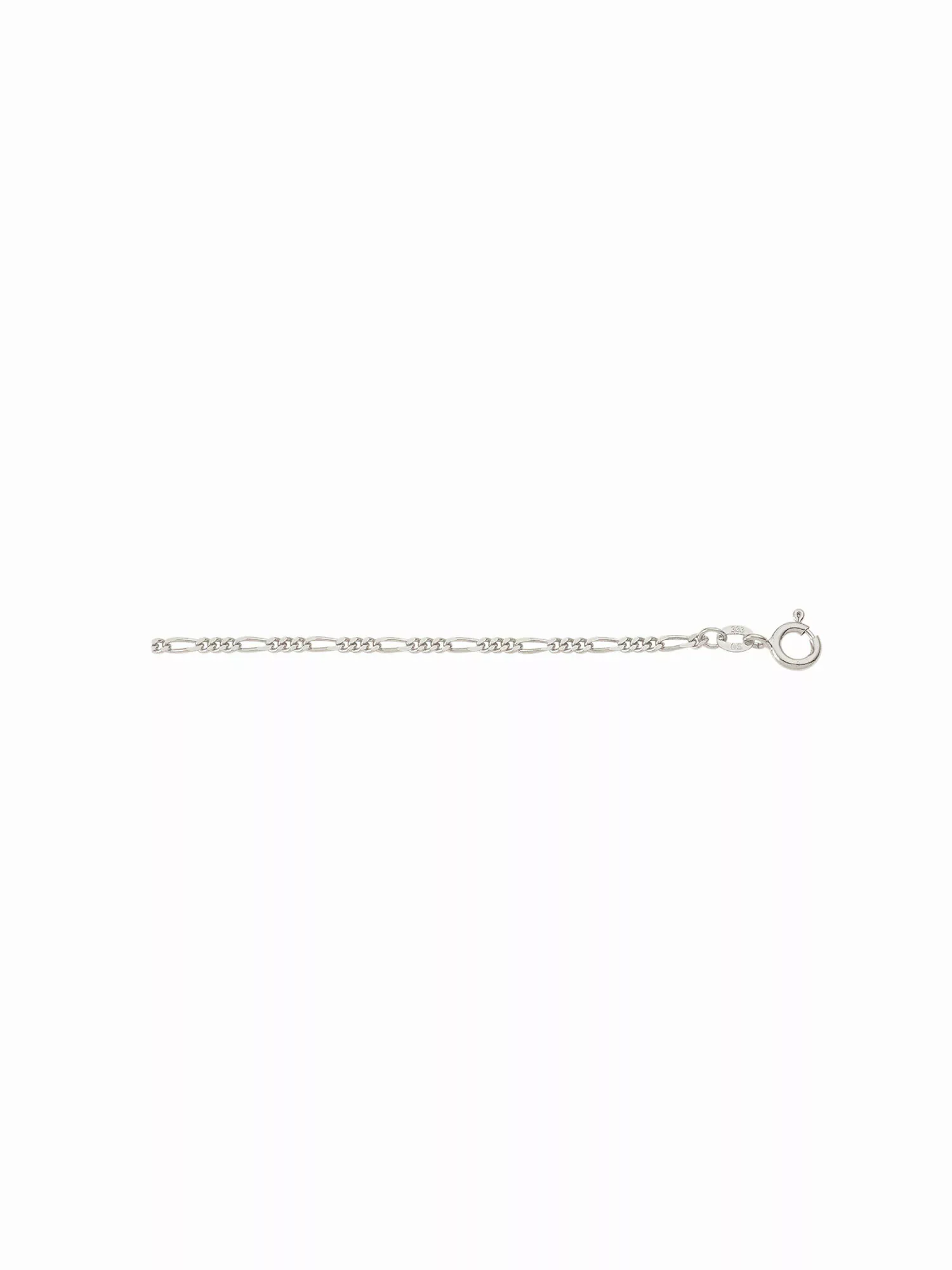 Adelia´s Silberkette "925 Silber Figaro Halskette Ø 1,8 mm", Silberschmuck günstig online kaufen