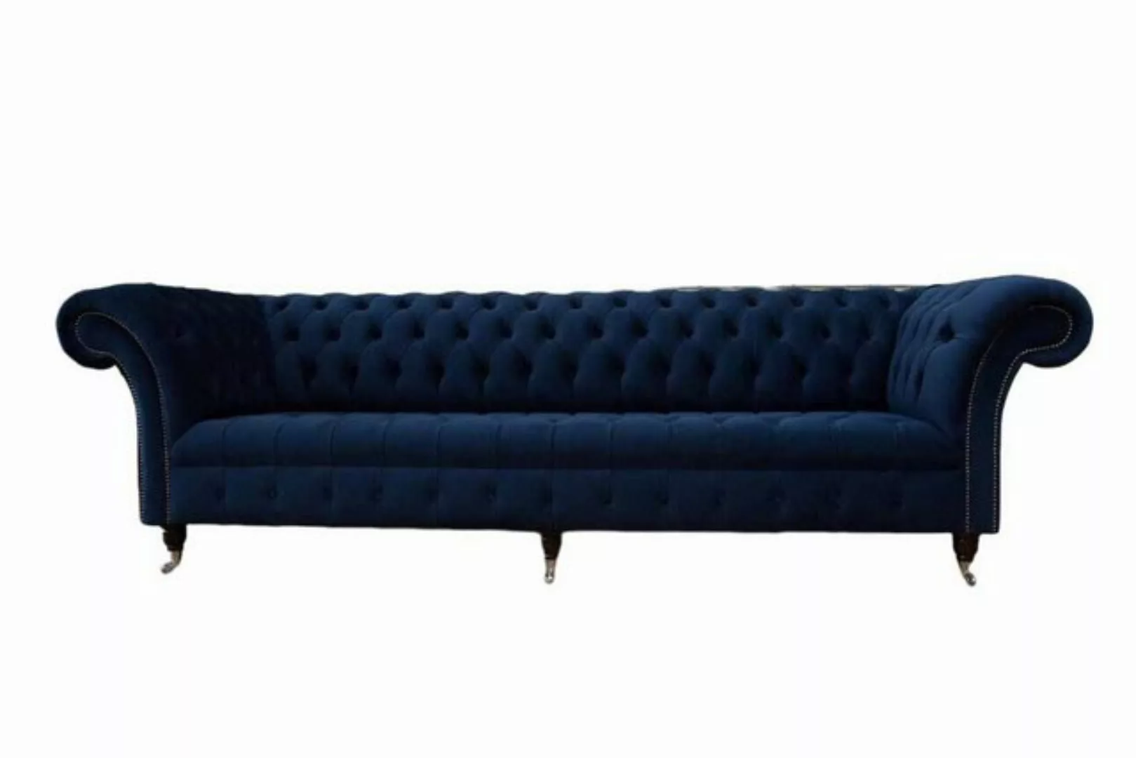 JVmoebel Chesterfield-Sofa, Sofa 4 Sitzer Chesterfield Klassisch Design Woh günstig online kaufen