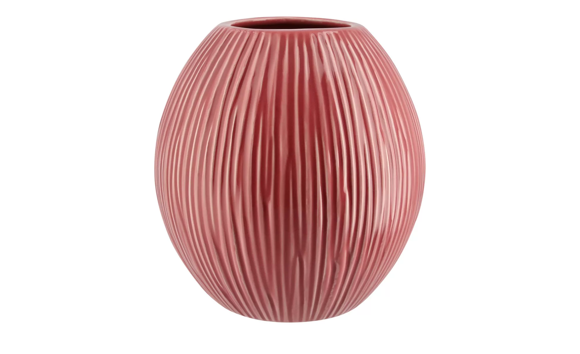 Vase - rosa/pink - Keramik - 17 cm - Dekoration > Vasen - Möbel Kraft günstig online kaufen