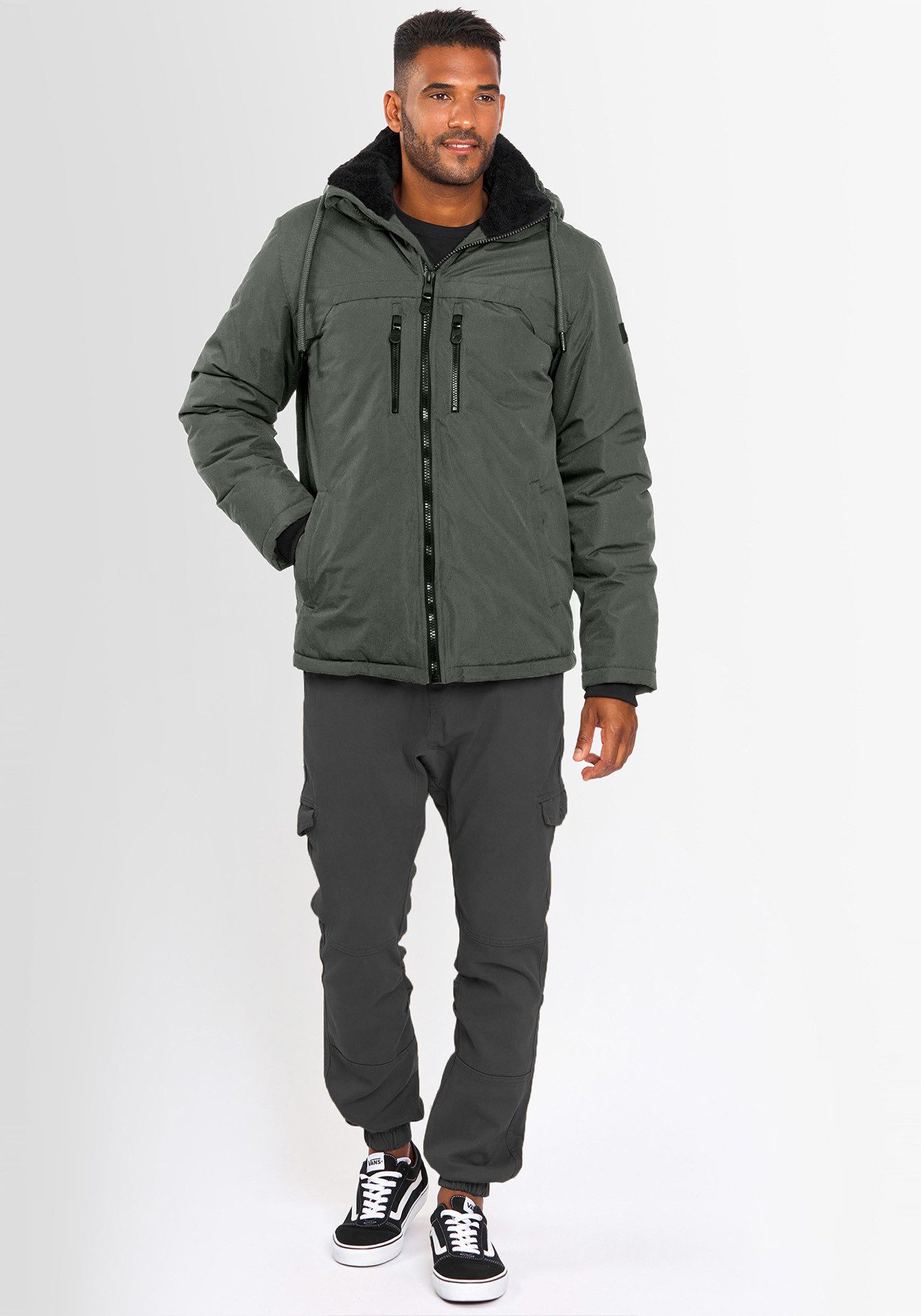 Alessandro Salvarini Winterjacke "ASMori", mit warmem Teddyfell günstig online kaufen