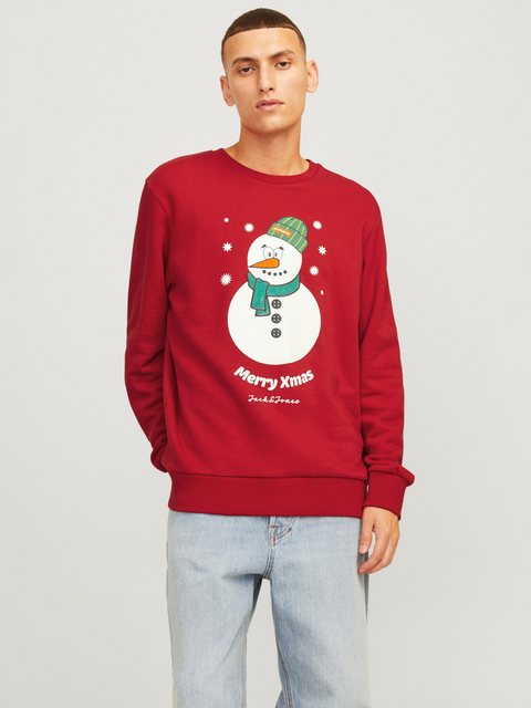 Jack & Jones Sweatshirt JJXMAS JOLLY SWEAT CREW NECK günstig online kaufen