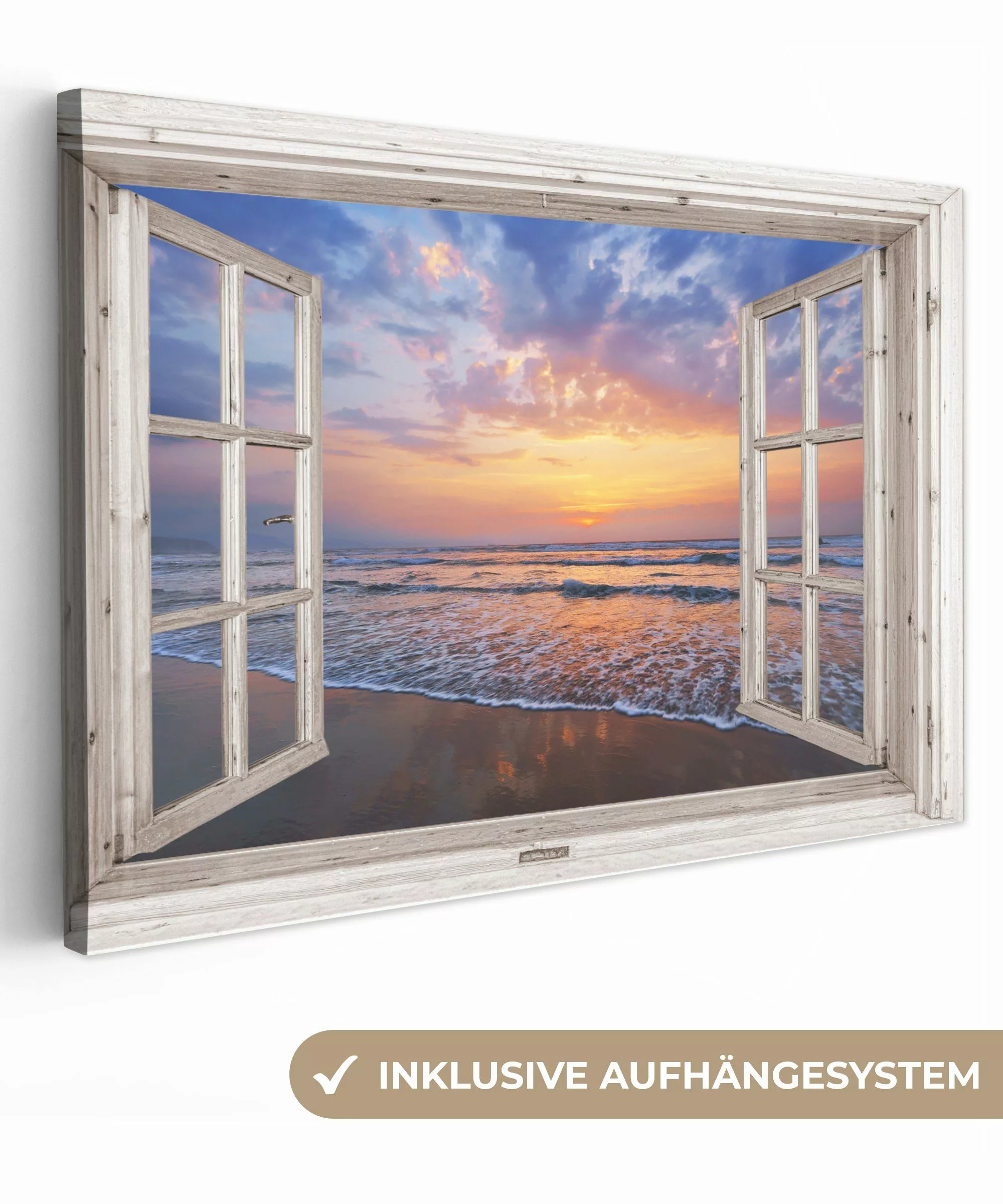 OneMillionCanvasses® Leinwandbild Aussicht - Meer - günstig online kaufen