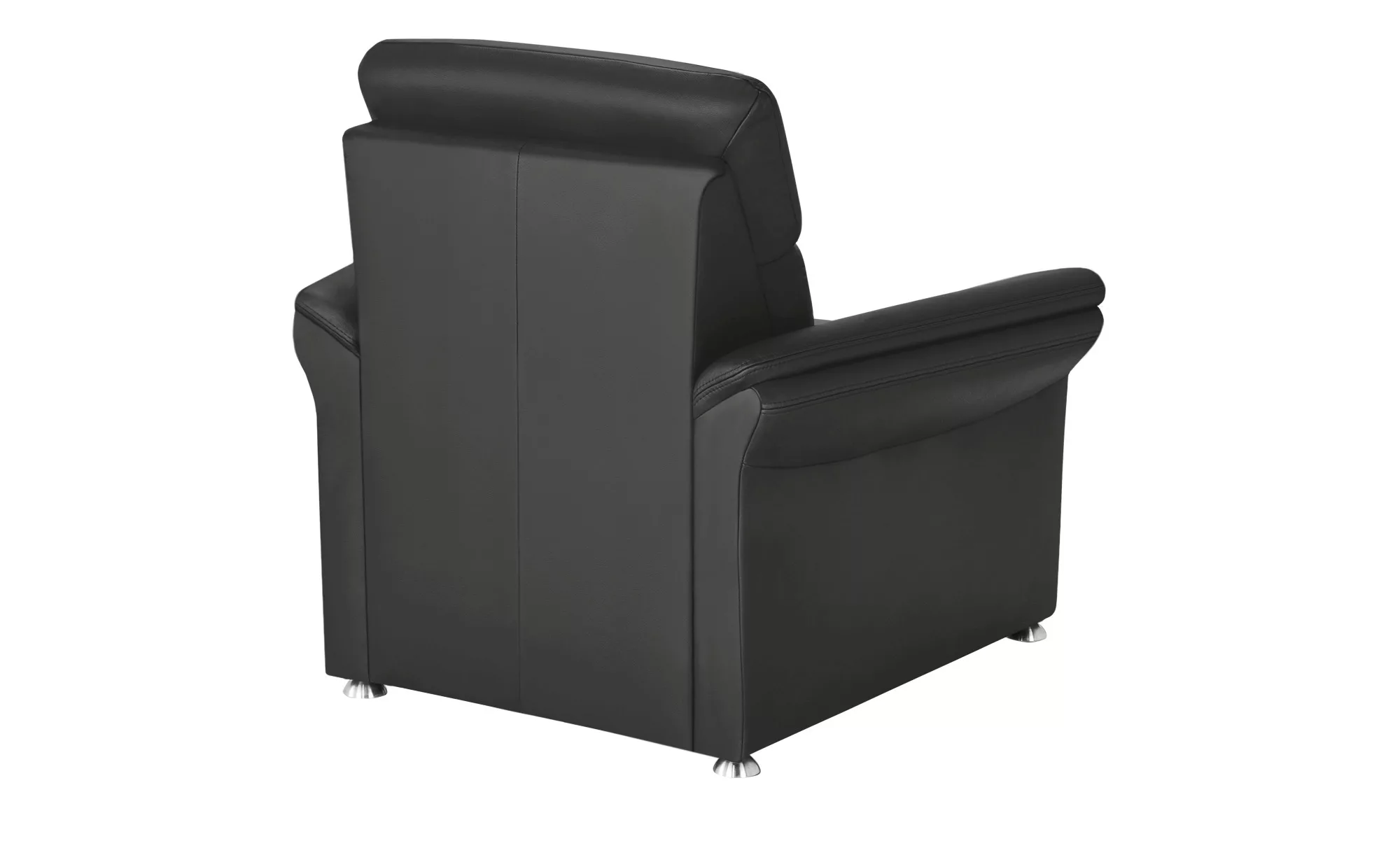 meinSofa Ledersessel Leder Manon ¦ schwarz ¦ Maße (cm): B: 98 H: 94 T: 92 P günstig online kaufen