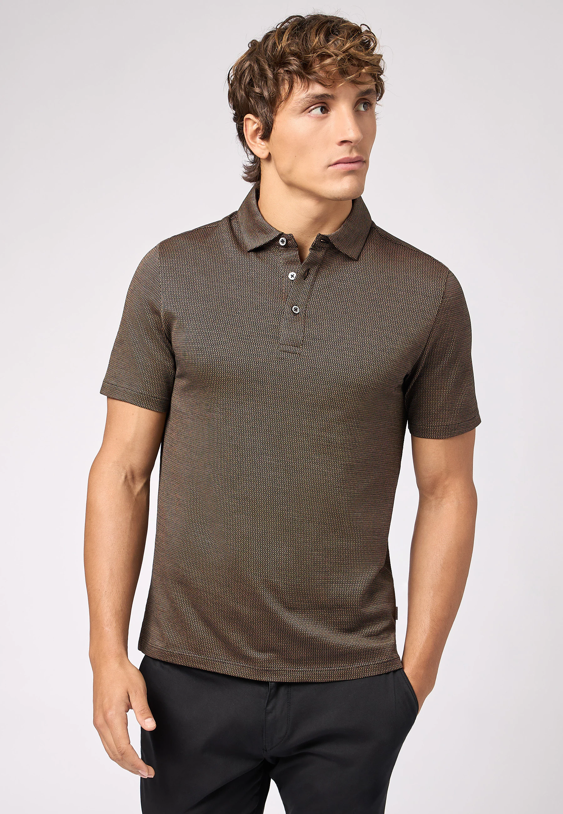 Roy Robson Poloshirt "Struktur-polo" günstig online kaufen