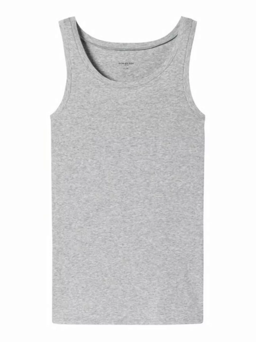 Schiesser Tanktop Pure Rib Tank-top unterhemd unterzieh-shirt günstig online kaufen