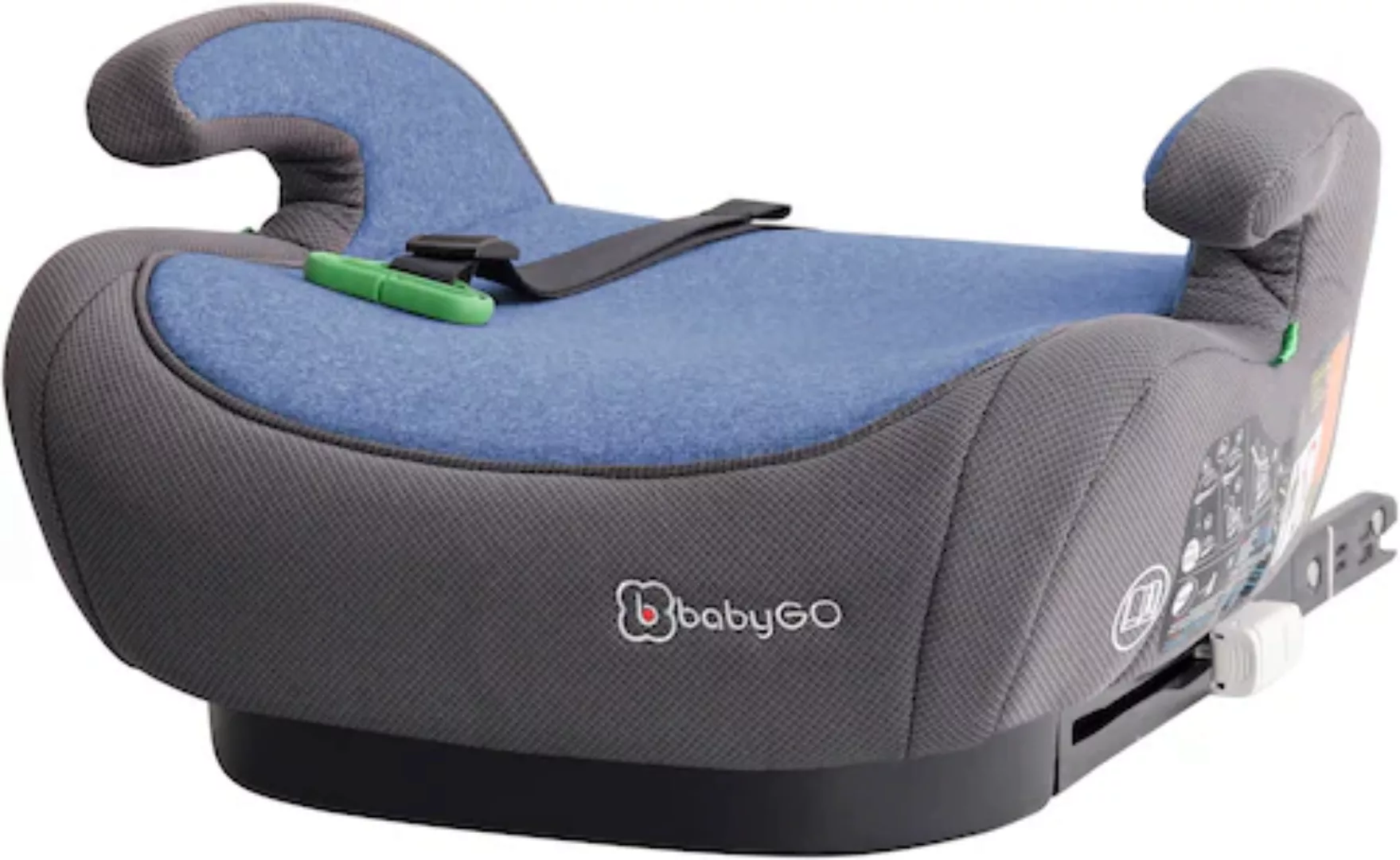 BabyGo Kindersitzerhöhung »Bursa IV Isofix 126-150 cm«, vorwärts gerichtet günstig online kaufen