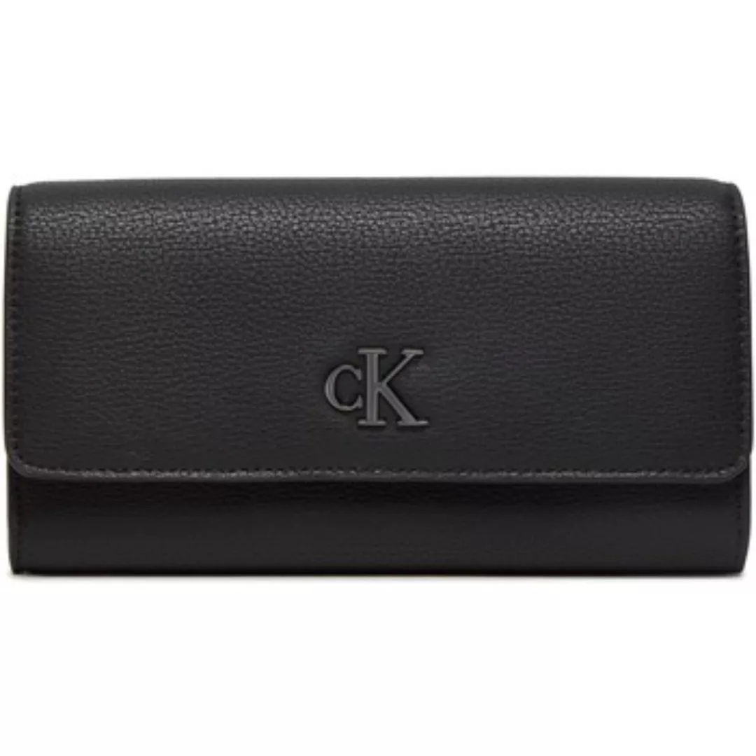 Calvin Klein Jeans  Geldbeutel MINIMAL MONOGRAM LONG FOLD SNAP K60K612267 günstig online kaufen