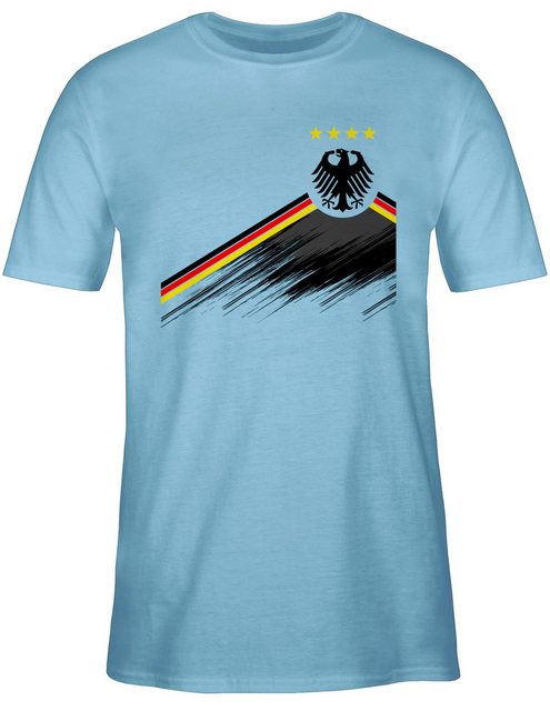 Shirtracer T-Shirt Adler Trikot mit Deutschland Flagge, Nationalmannschaft günstig online kaufen