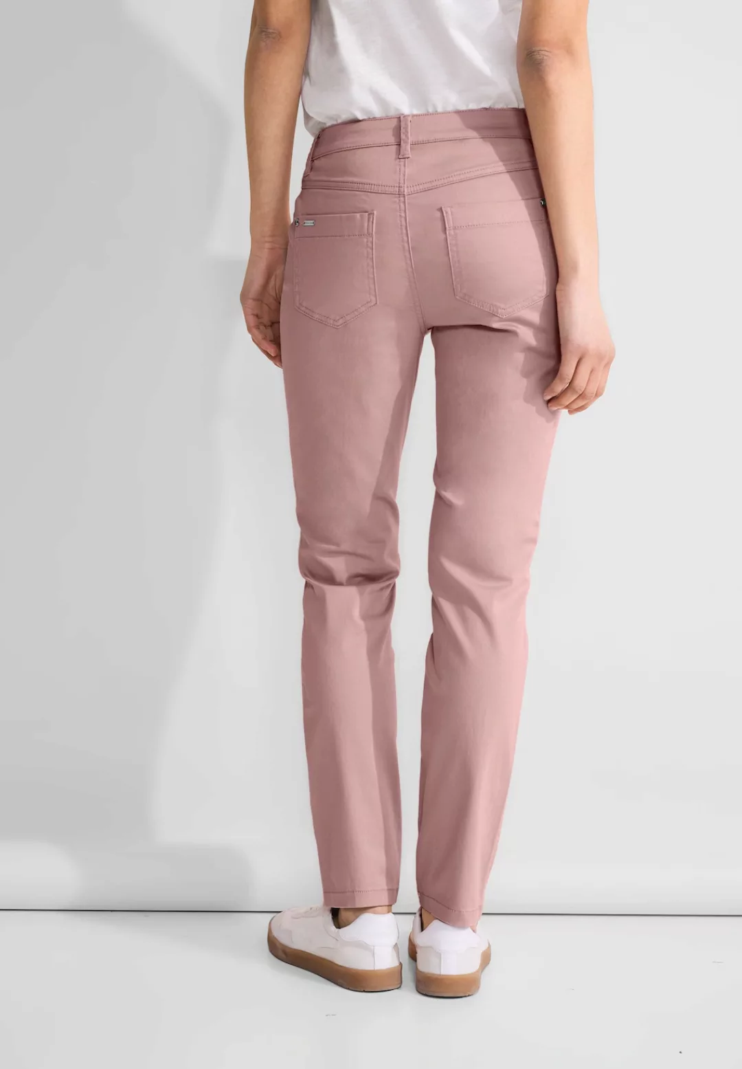 STREET ONE Röhrenhose, Middle Waist günstig online kaufen