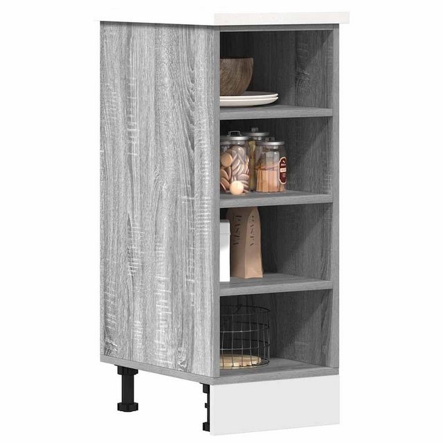 vidaXL Schrankmodule Unterschrank Grau Sonoma 30x44,5x81,5 cm Holzwerkstoff günstig online kaufen