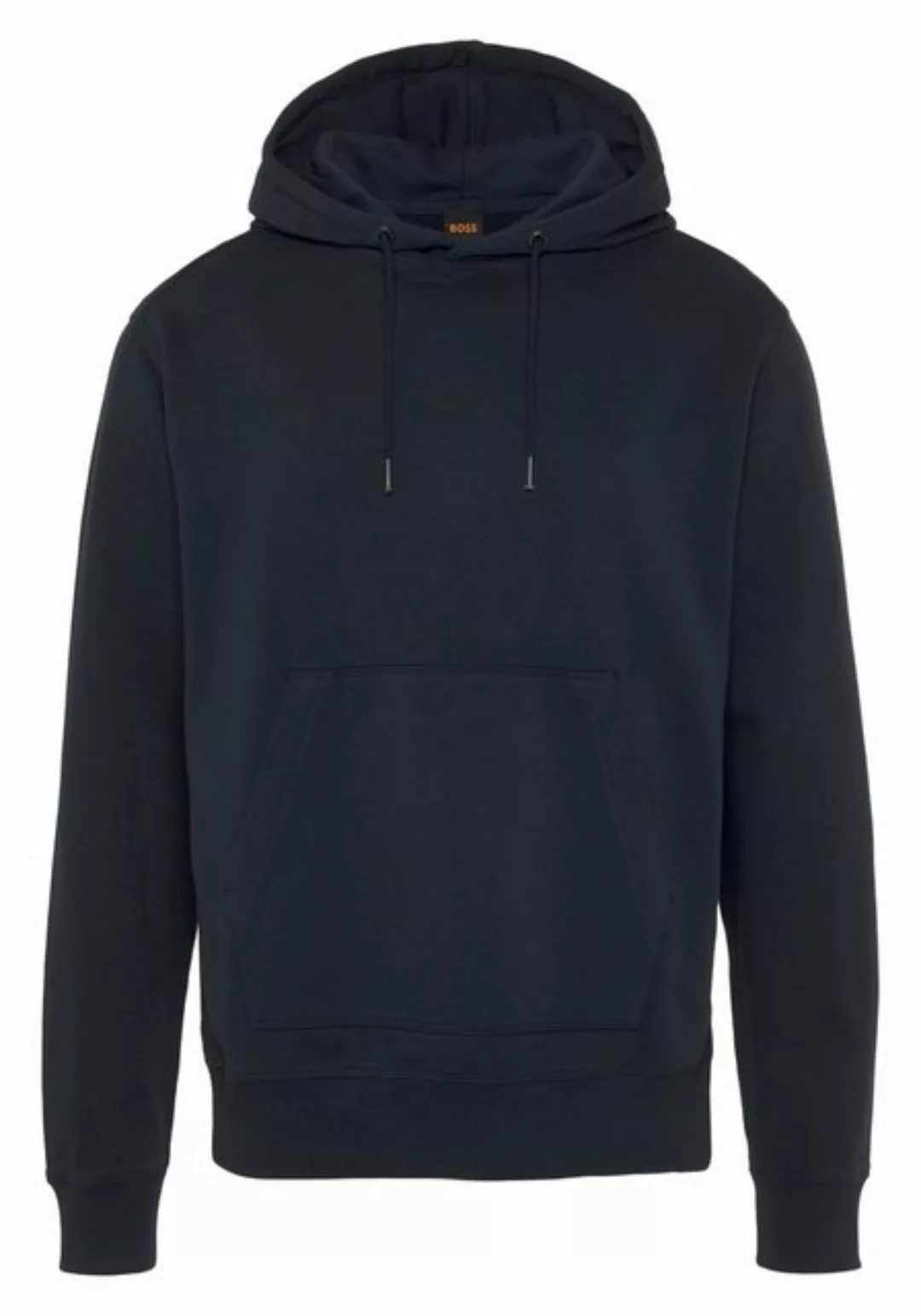 BOSS ORANGE Kapuzensweatshirt (1-tlg) mit seitlichen Rippeinsätzen günstig online kaufen