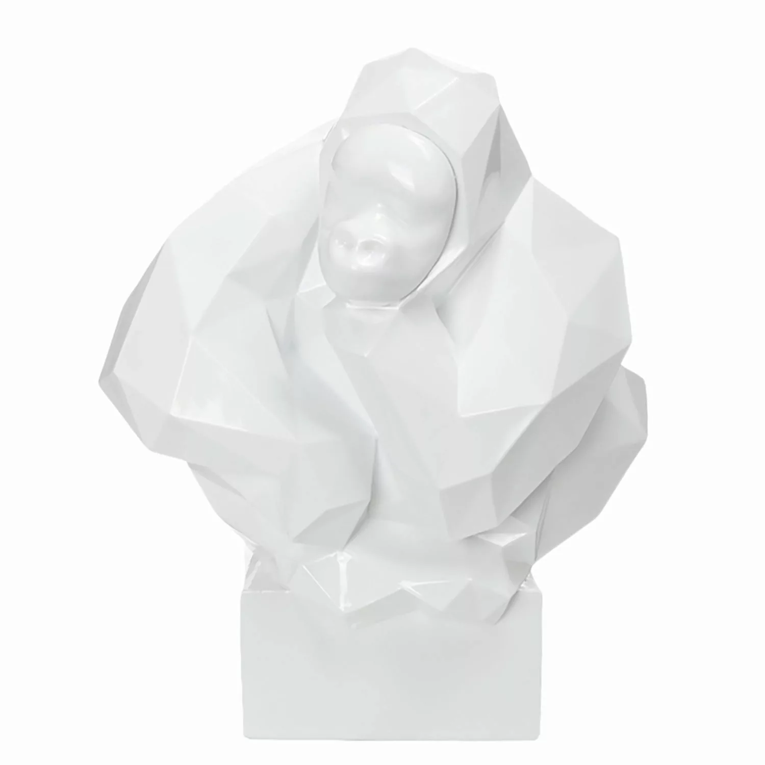 Kayoom Dekofiguren weiß Kunststoff B/H/T: ca. 28x50x39 cm günstig online kaufen