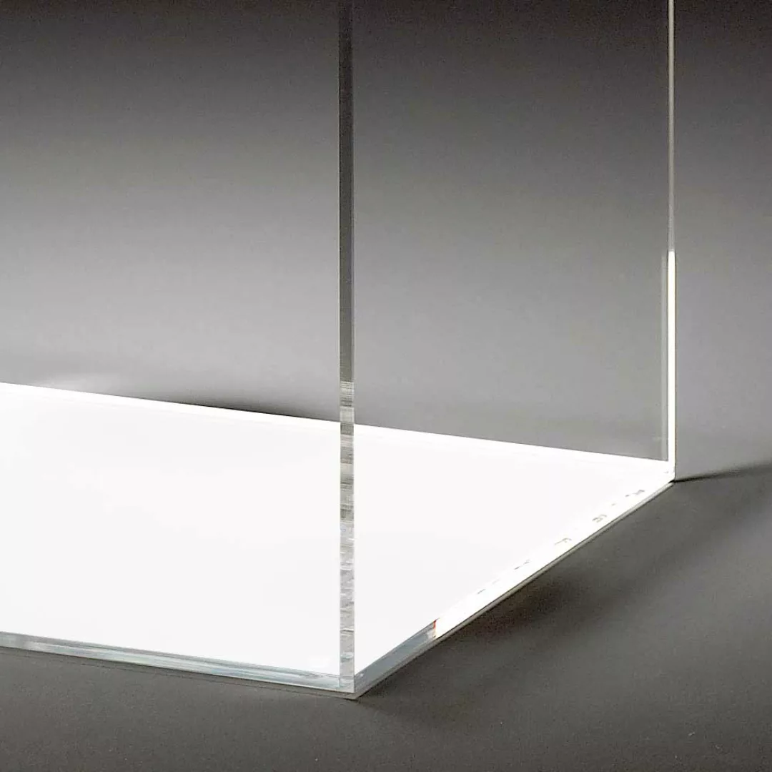 Tischchen aus Acrylglas Weiß Würfelform günstig online kaufen