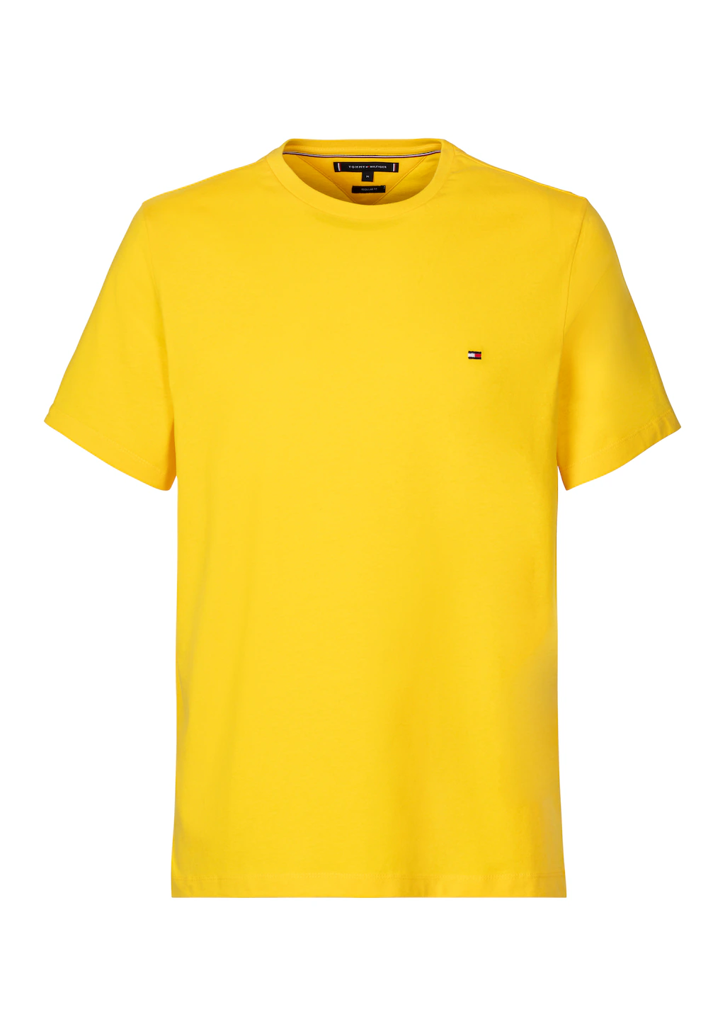 Tommy Hilfiger T-Shirt "ESSENTIAL REG FIT SOLID TEE mit Stickerei und Rundh günstig online kaufen