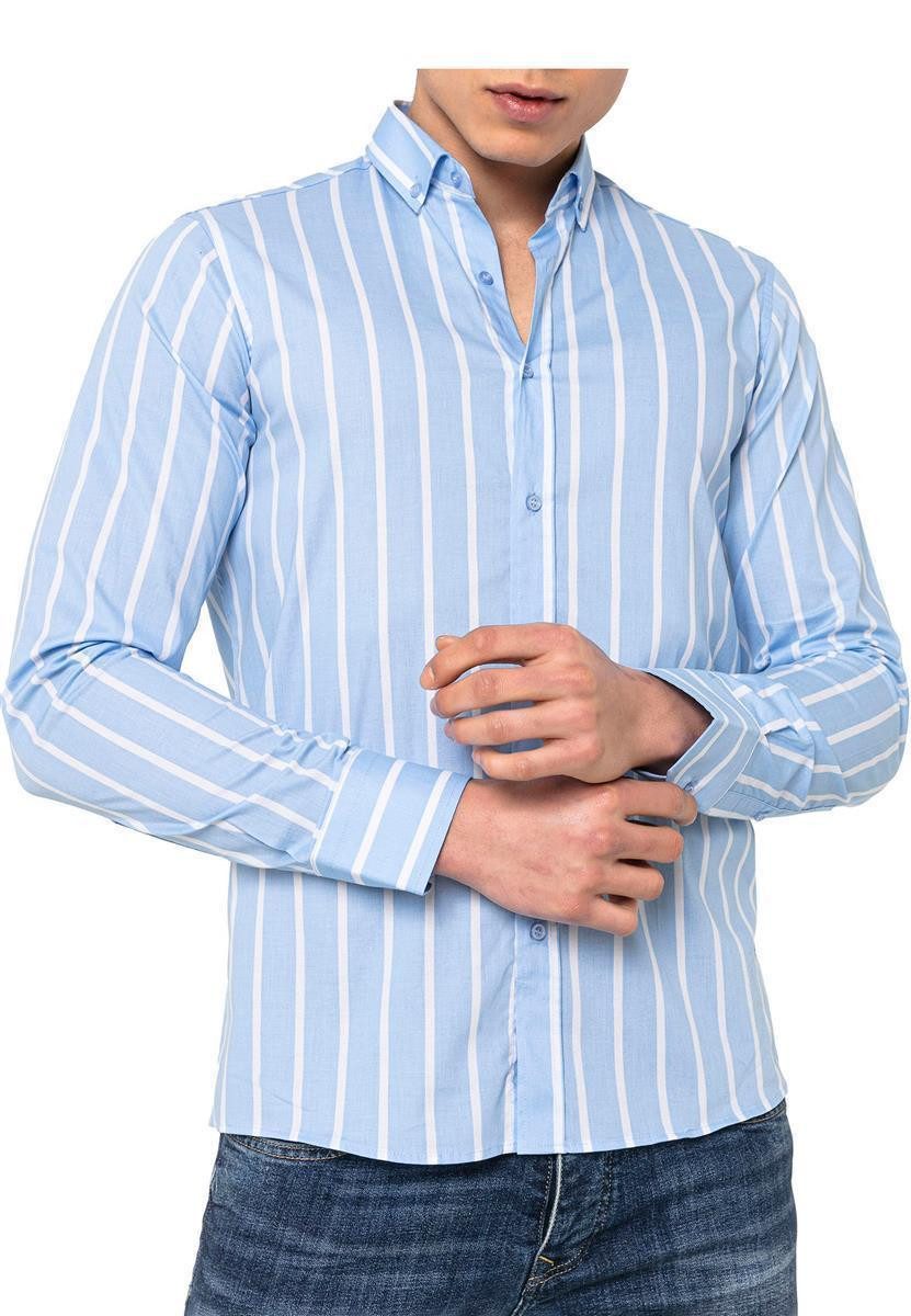 RedBridge Langarmhemd im gestreiften Design Optimal günstig online kaufen