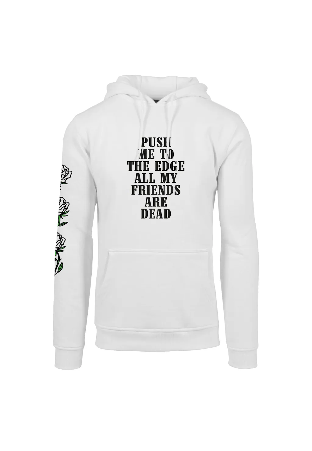 MisterTee Sweatshirt "MisterTee Herren Push Me Hoody" günstig online kaufen