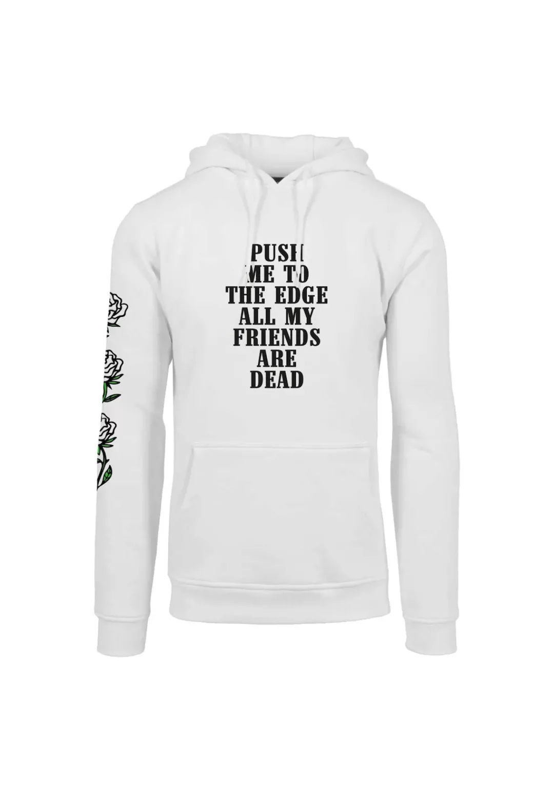 MisterTee Sweatshirt "MisterTee Herren Push Me Hoody" günstig online kaufen