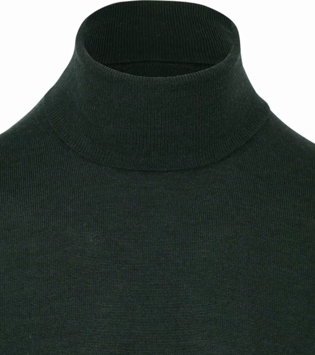 Suitable Merino Rollkragen Dunkelgrün - Größe L günstig online kaufen