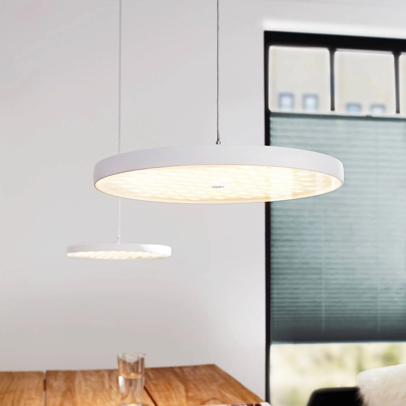 OLIGO Decent Max LED-Hängelampe weiß matt günstig online kaufen