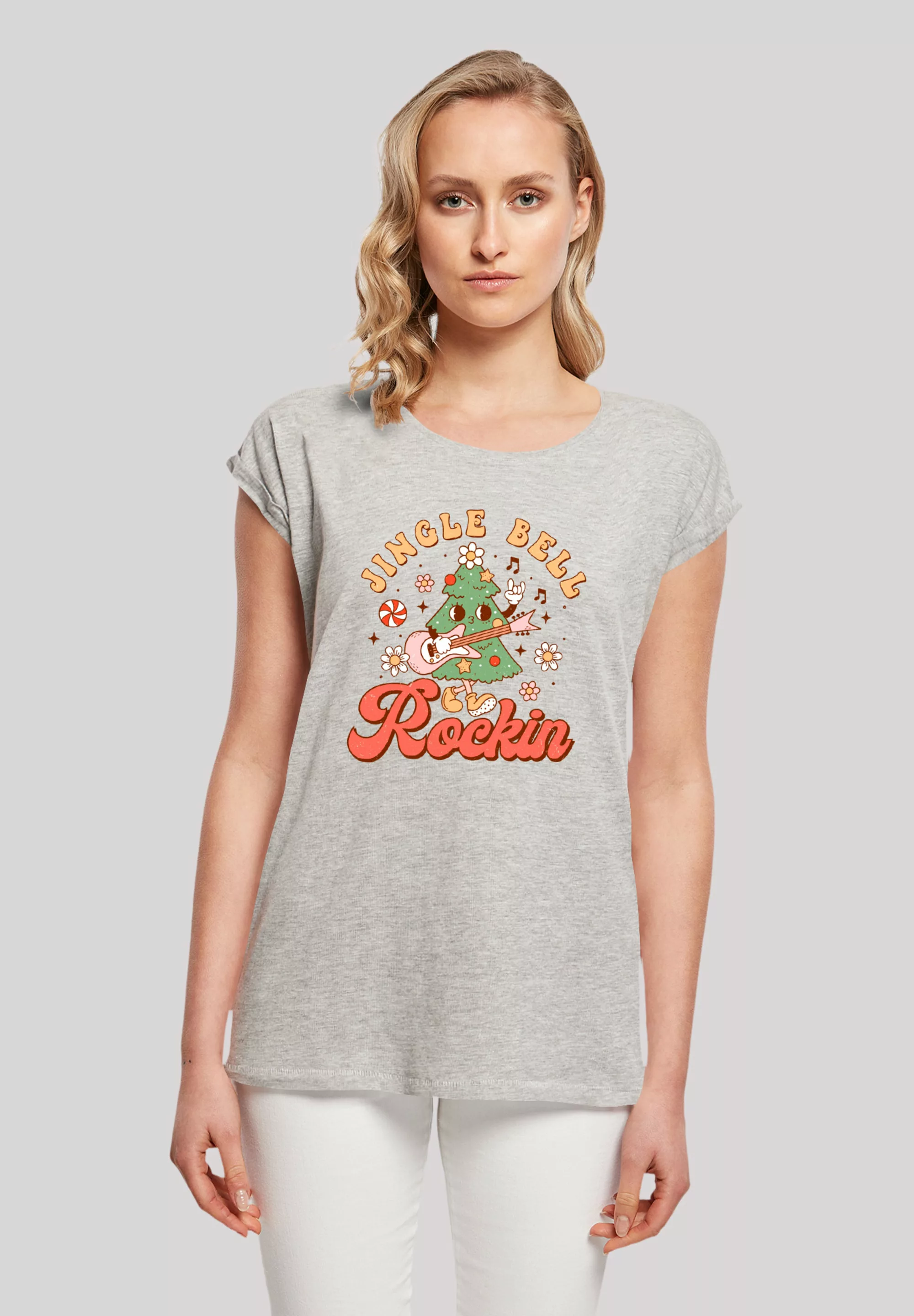 F4NT4STIC T-Shirt "Jingle Bell Rockin Weihnachten", Premium Qualität, Weihn günstig online kaufen