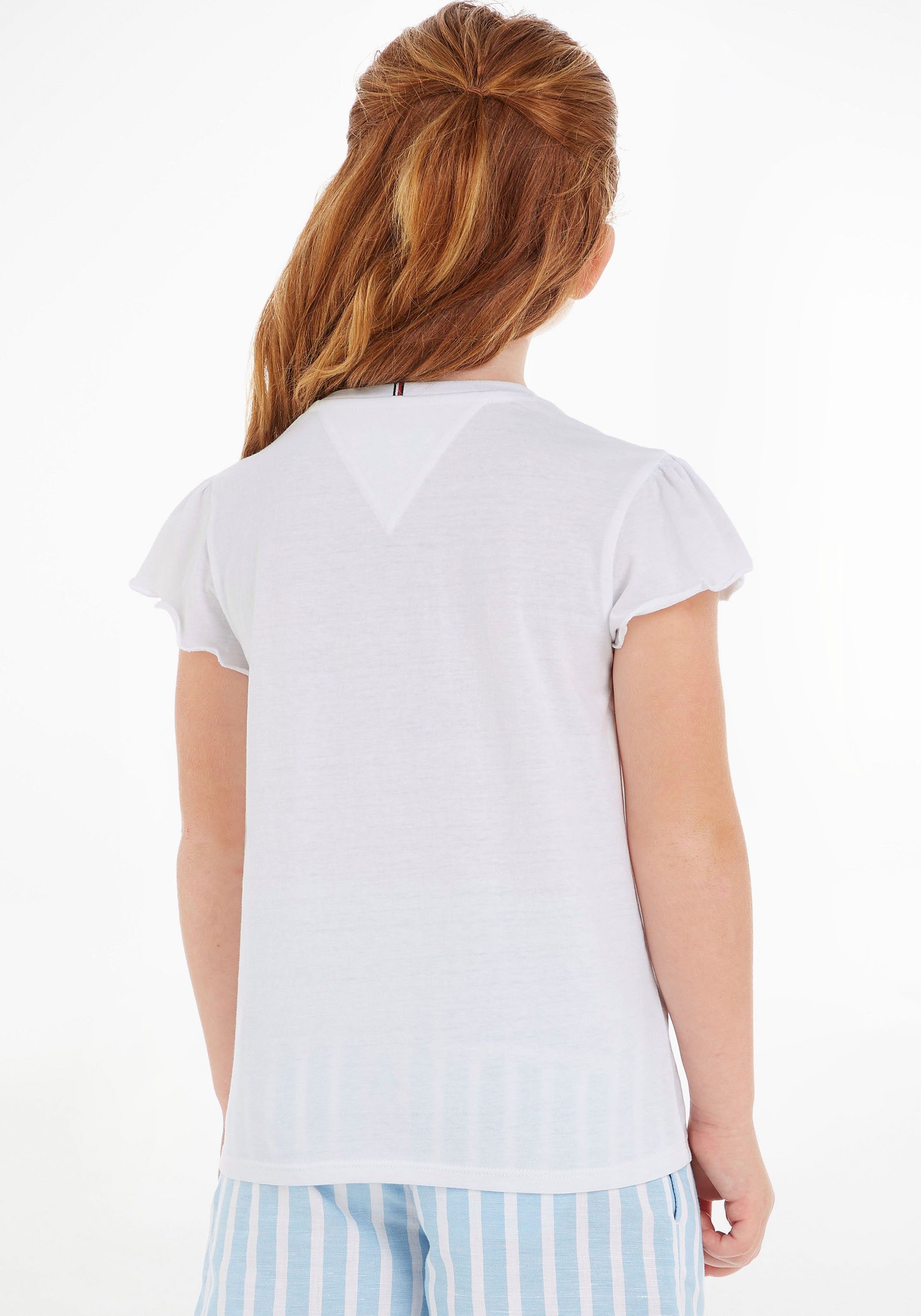 Tommy Hilfiger T-Shirt ESSENTIAL RUFFLE SLEEVE günstig online kaufen