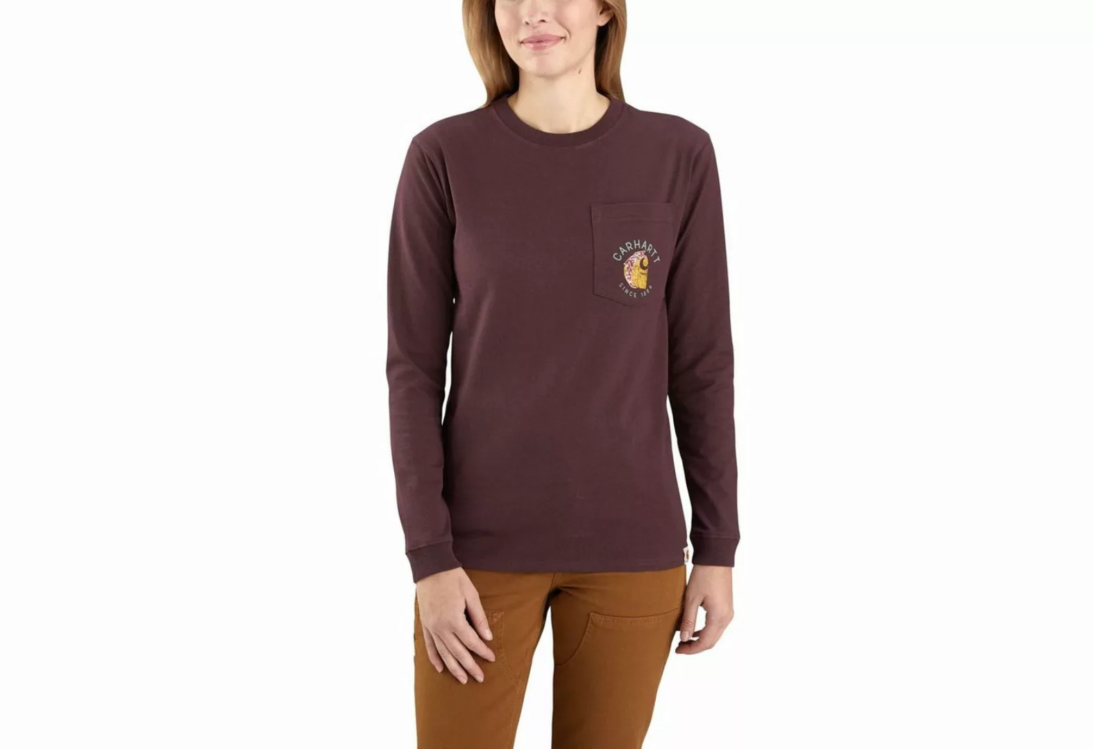 Carhartt Longsleeve WORKW. GRAPHIC POCKET (1-tlg) günstig online kaufen