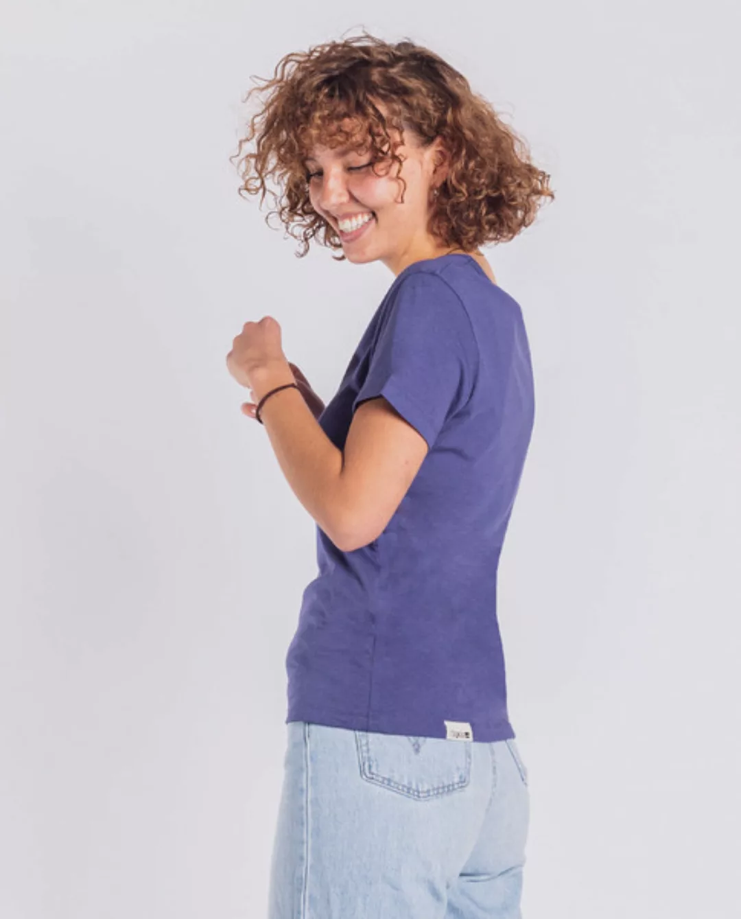 Damen T-shirt Aus Bio-baumwolle/modal - Classic Modal - Blau günstig online kaufen