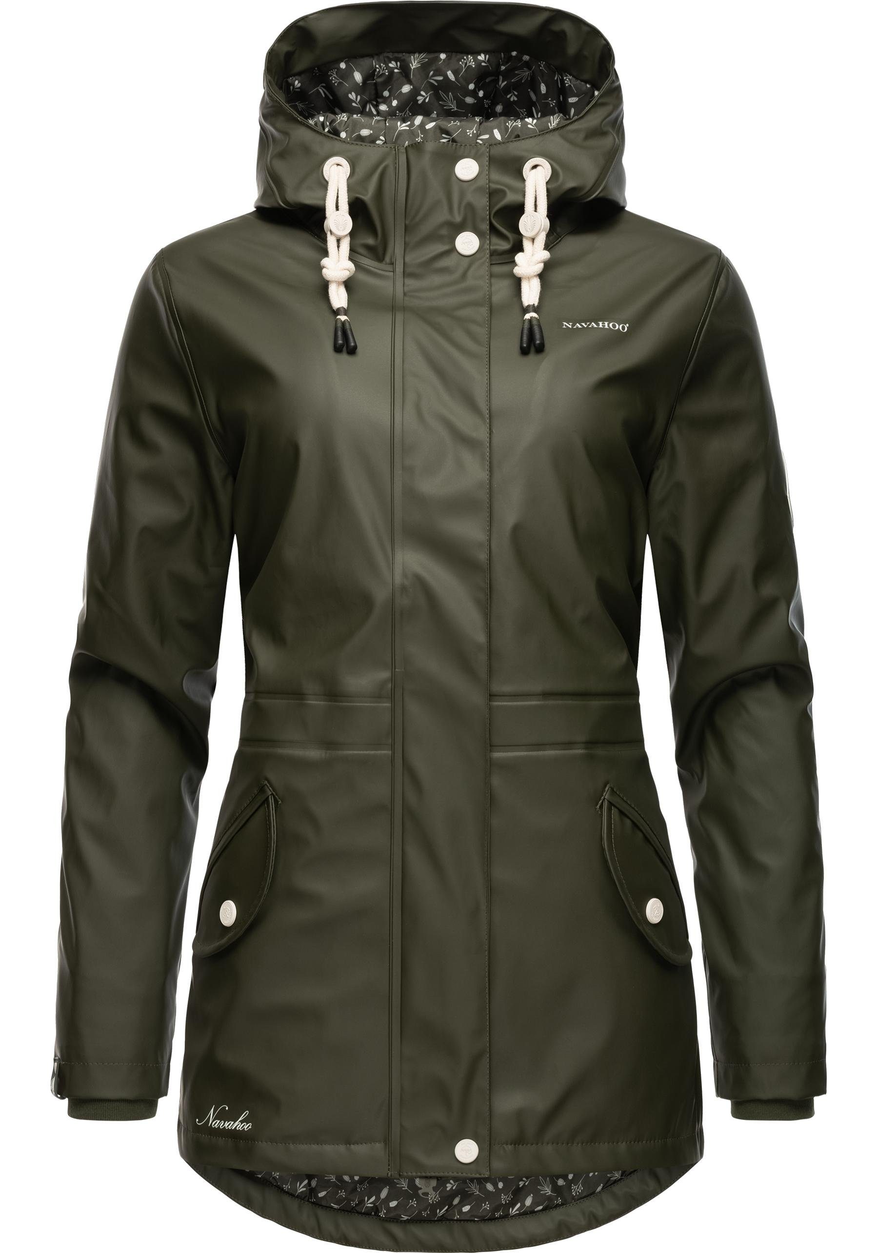 Navahoo Regenjacke "Oceans Heart", mit Kapuze, stylischer wasserdichter Reg günstig online kaufen