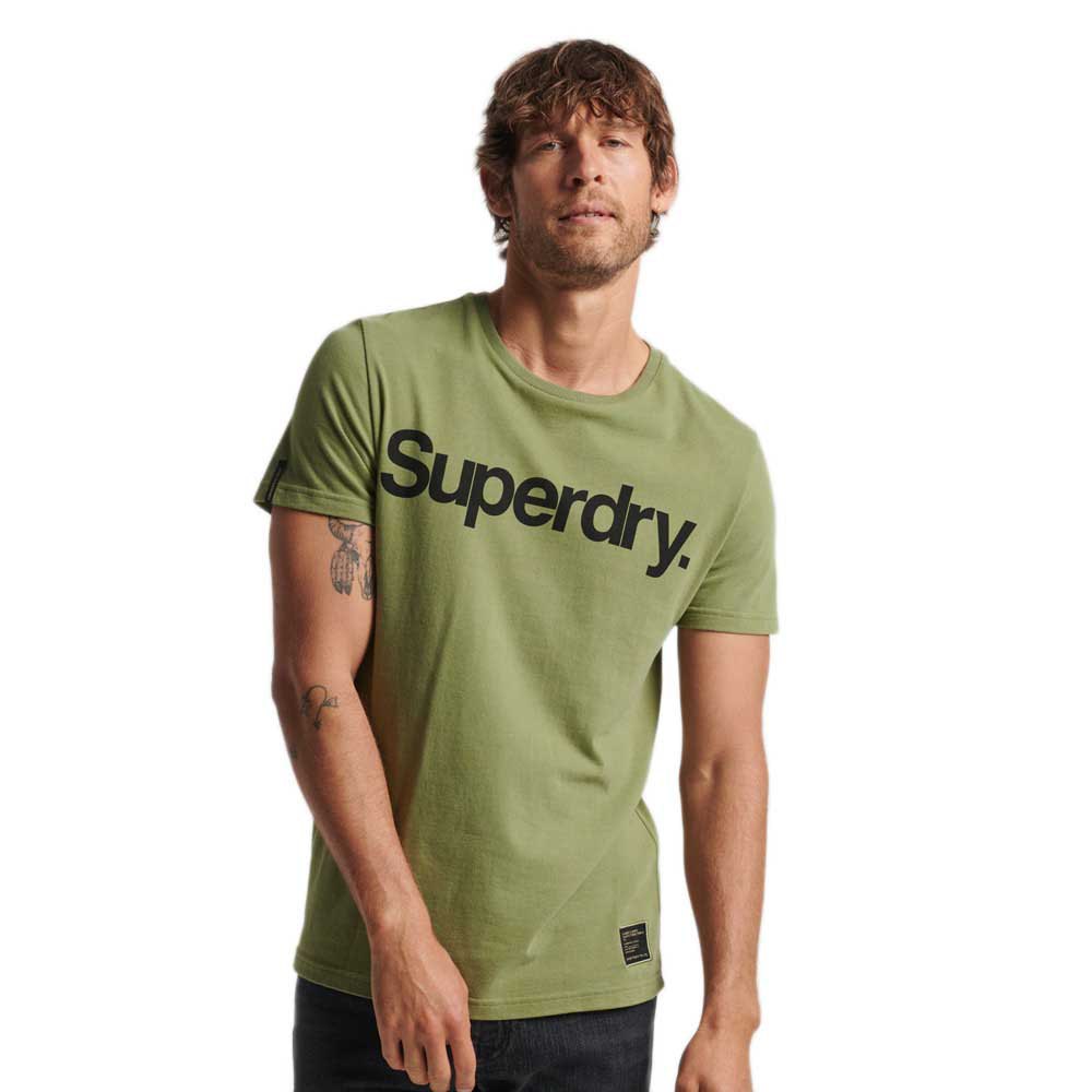 Superdry Military Graphic 220 Kurzärmeliges T-shirt 2XL Lieutenant Olive günstig online kaufen
