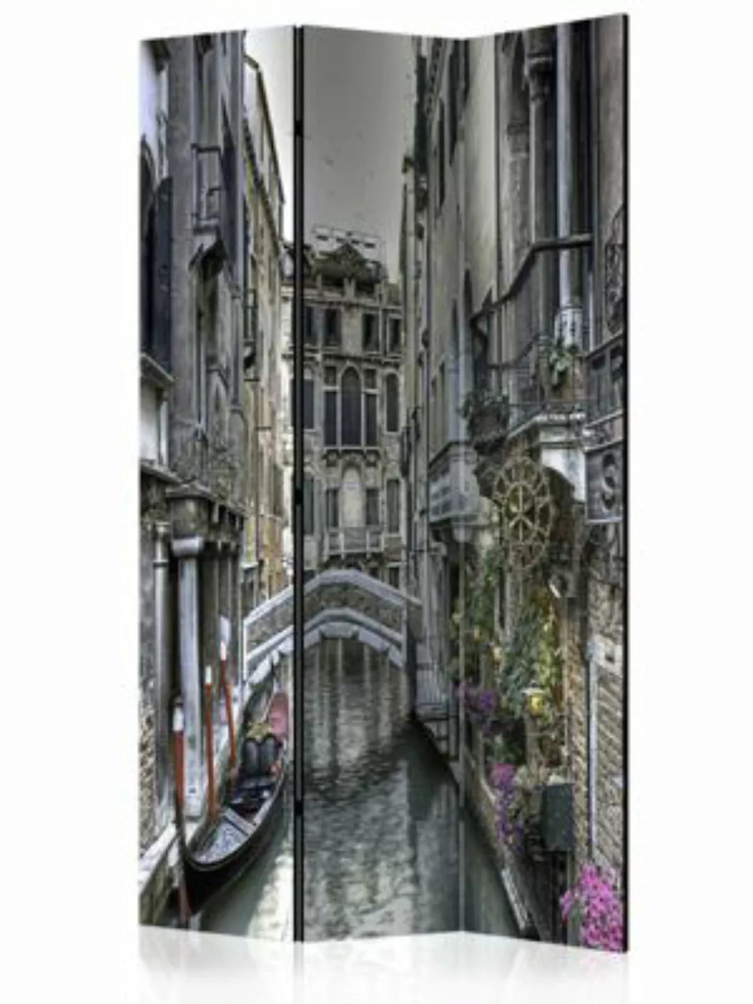 artgeist Paravent Romantic Venice [Room Dividers] beige-kombi Gr. 135 x 172 günstig online kaufen