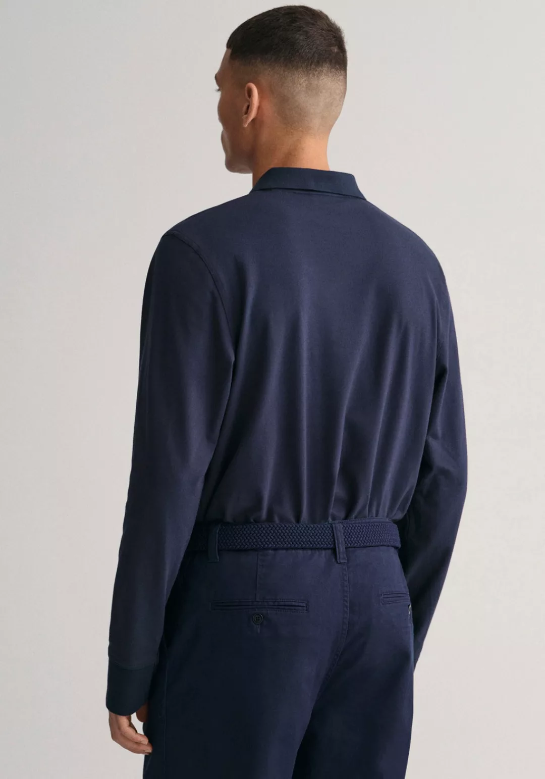 Gant Poloshirt REG CONTRAST PIQUE LS POLO mit kontrastfarbenen Einsätzen günstig online kaufen