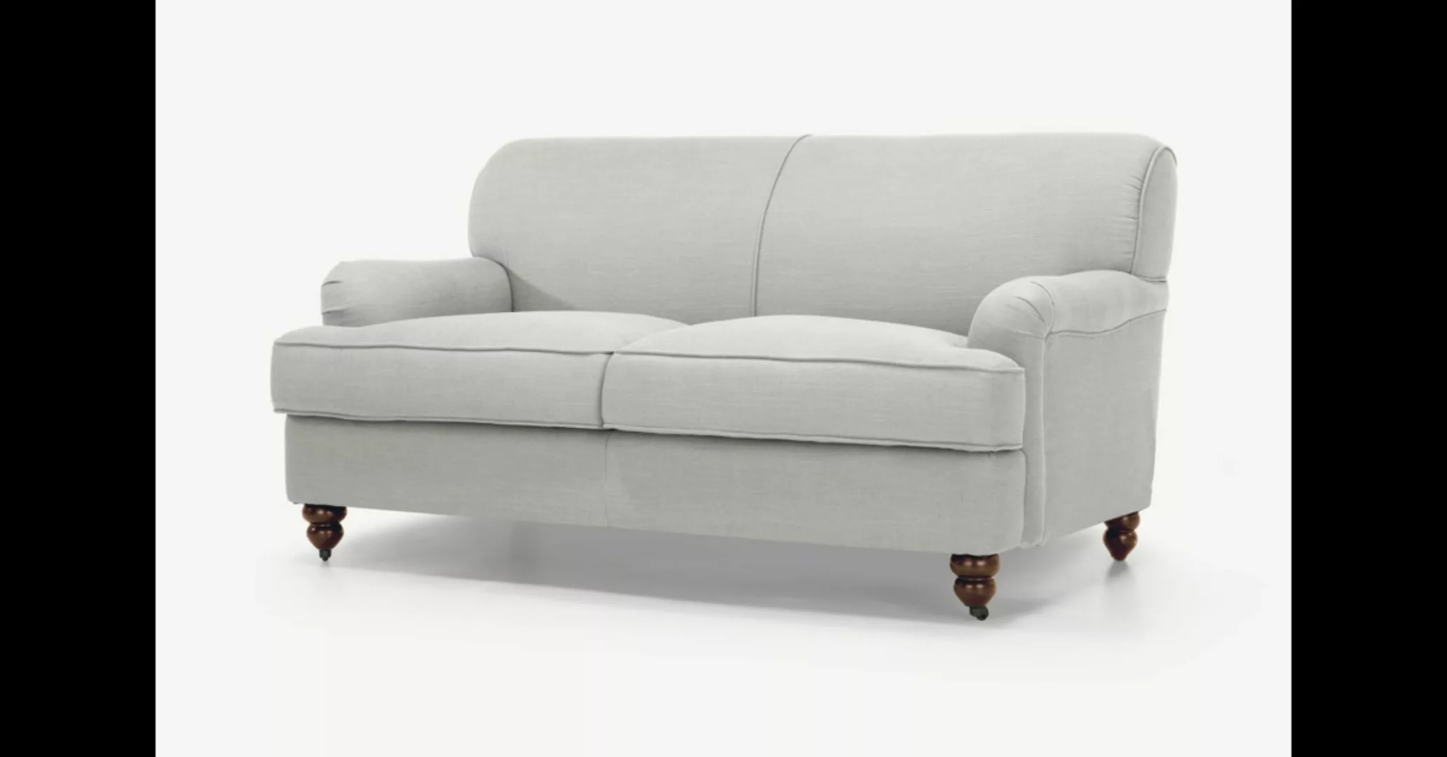 Orson 2-Sitzer Sofa, Parisgrau - MADE.com günstig online kaufen