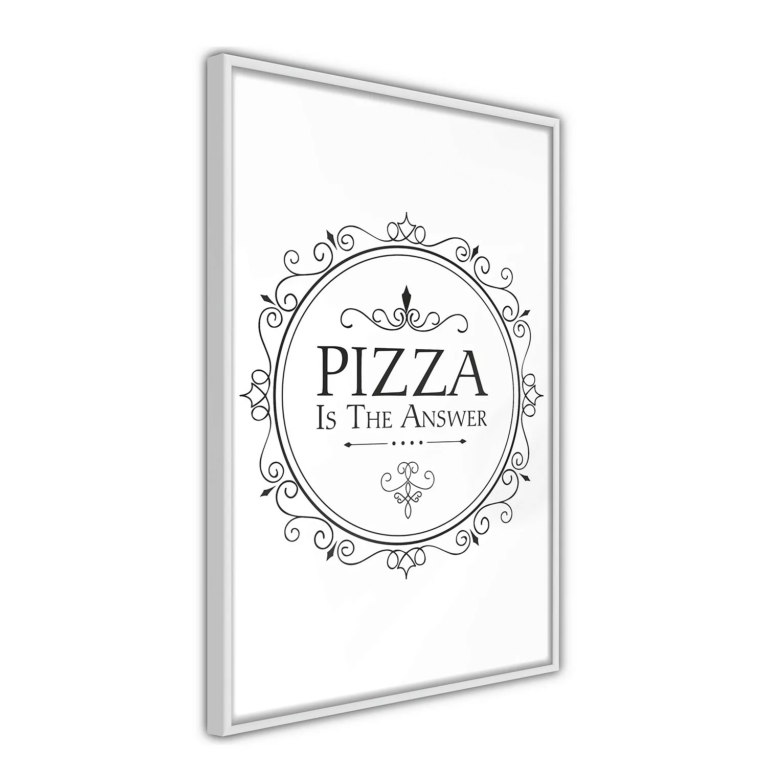 home24 Poster Pizza is the Answer günstig online kaufen