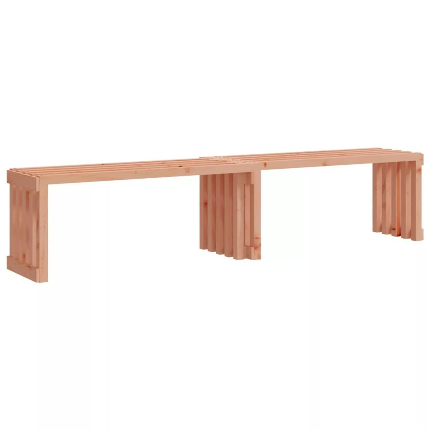 VidaXL Gartenbank Ausziehbar 212,5x40,5x45 cm Massivholz Douglasie günstig online kaufen