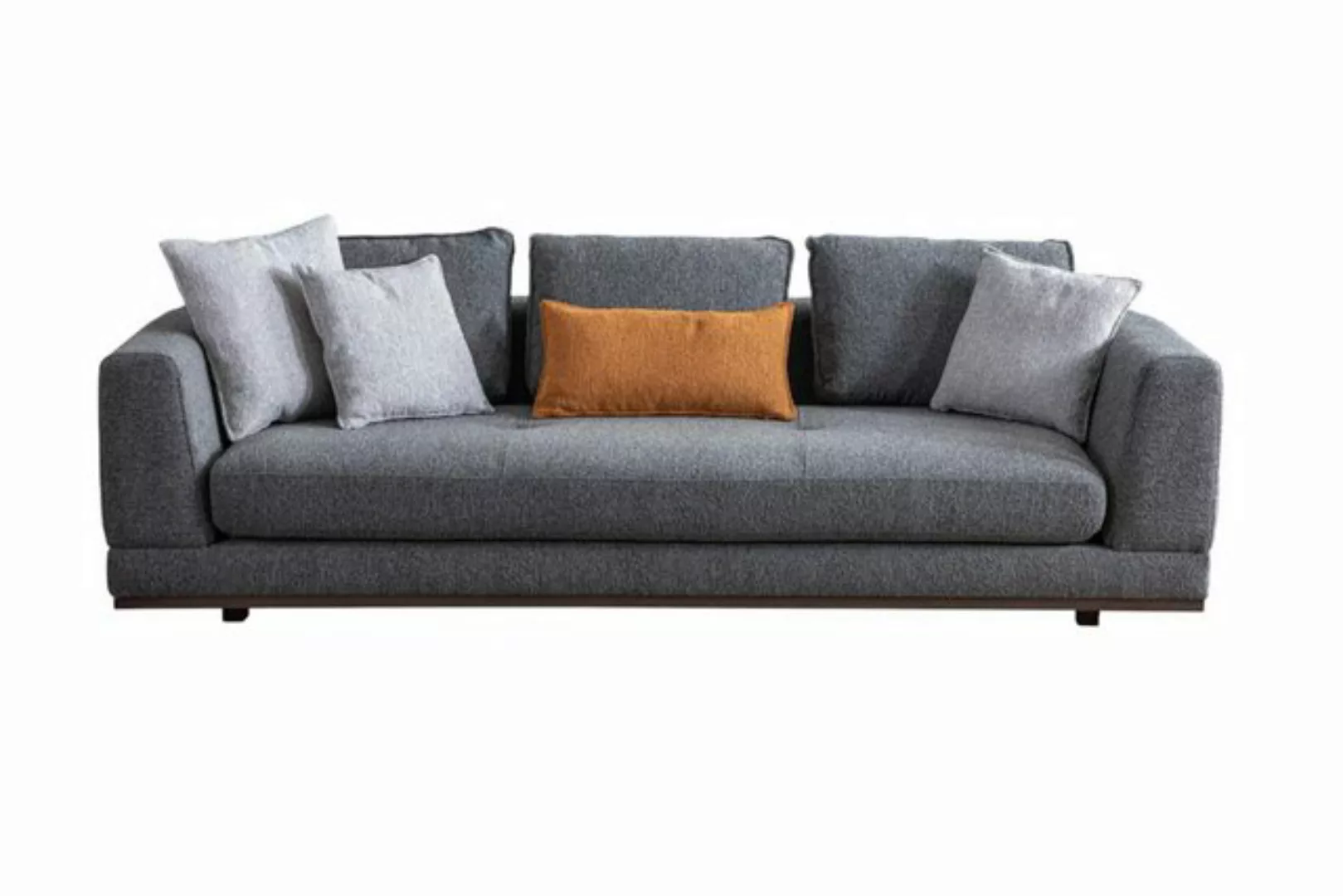 Xlmoebel 3-Sitzer Modernes 3-Sitzer Sofa in Weiß, 243 cm, Luxus für das Woh günstig online kaufen