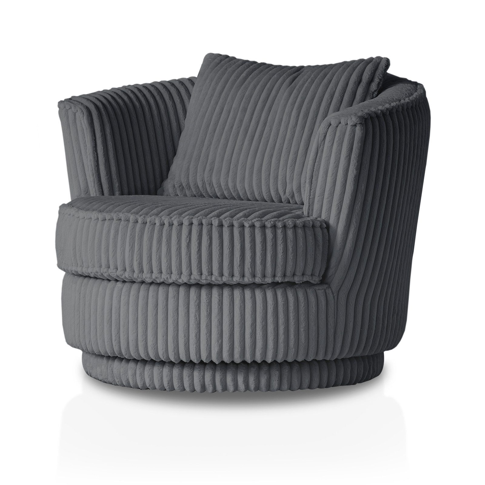 Furn.Design Loveseat Comfy (Komfortsessel in grau günstig online kaufen