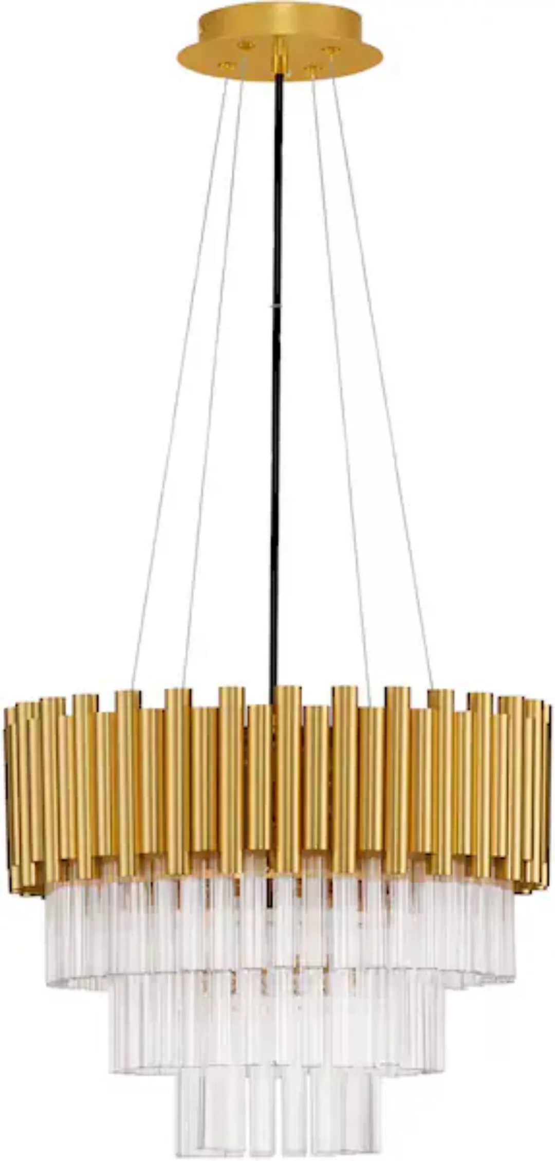 Nova Luce Hängeleuchten »MAGNOLIA«, 5 flammig, Leuchtmittel E14   ohne Leuc günstig online kaufen