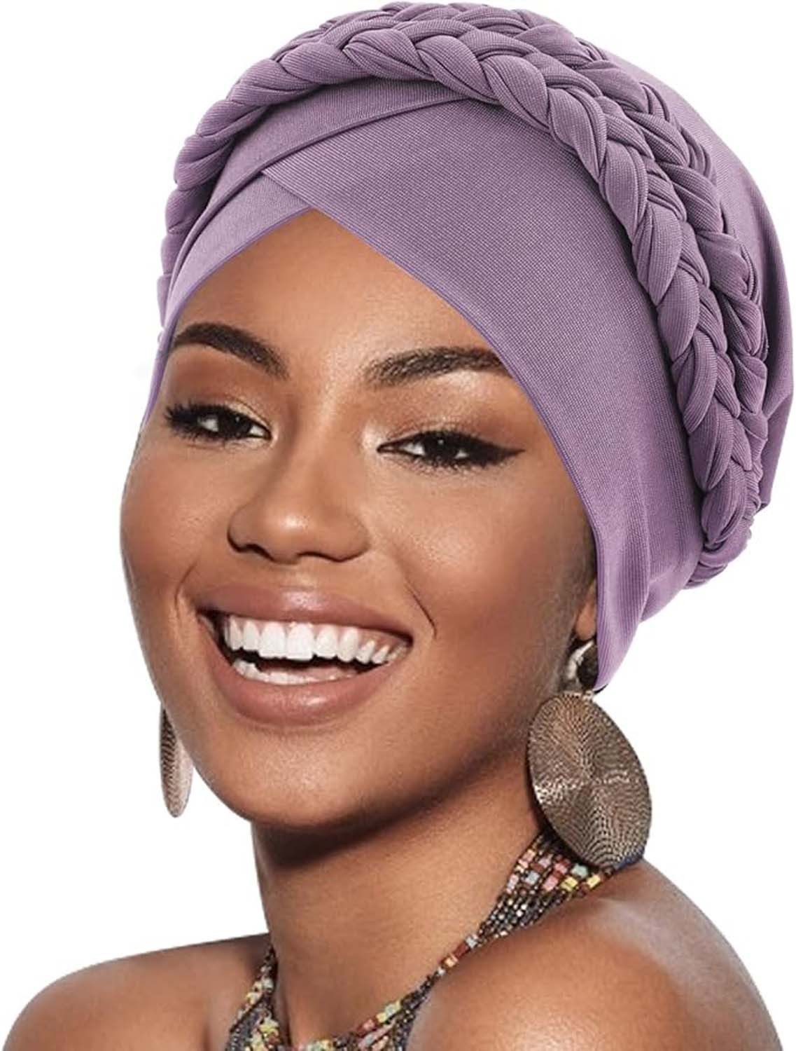 Coonoor Turbanmütze Afrikanischer Damen Geflecht Kopfbedeckung günstig online kaufen
