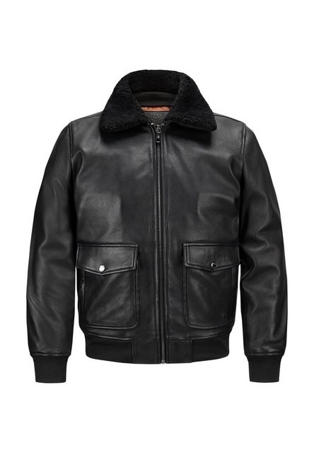 Milestone Lederjacke Milestone - Lederjacke -  Lederblouson im Aviator- Sti günstig online kaufen