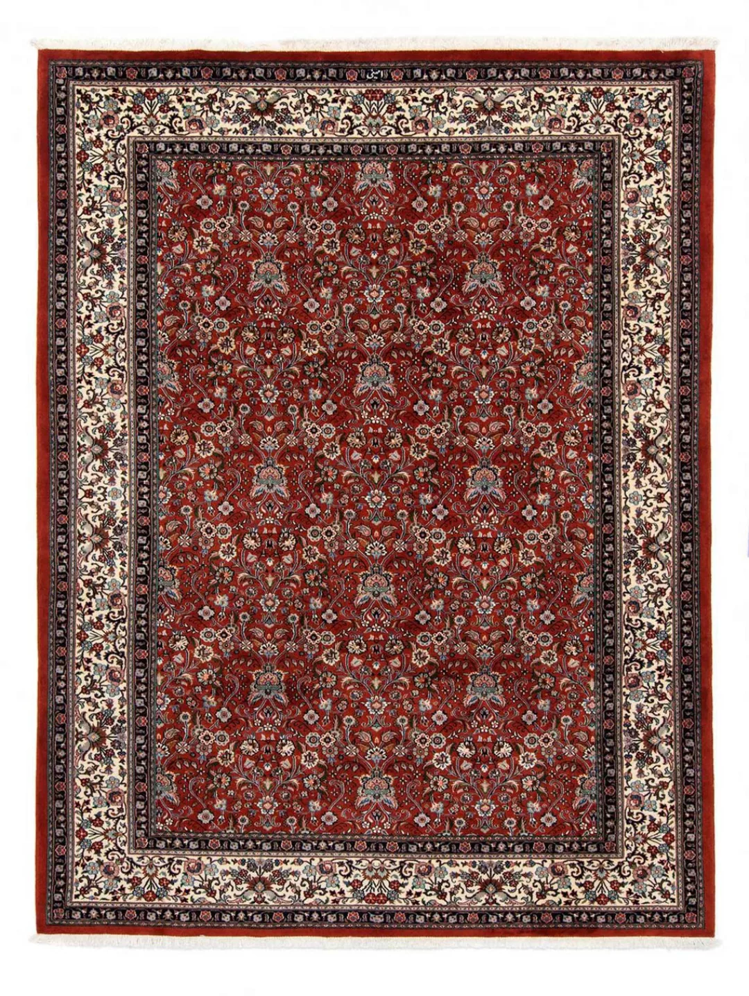 morgenland Wollteppich »Moud Blumenmuster Rosso 290 x 210 cm«, rechteckig, günstig online kaufen