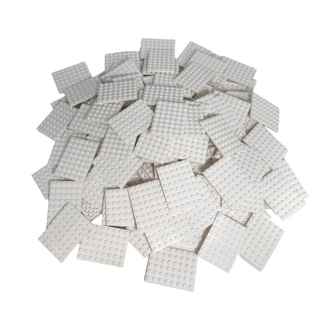 LEGO® Spielbausteine LEGO® 6x8 Platten Bauplatten Weiß - 3036 NEU! Menge 25 günstig online kaufen