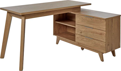 Jahnke Eckschreibtisch "LIBRE D 240 E", (1 St.), wechselseitig montierbar, günstig online kaufen