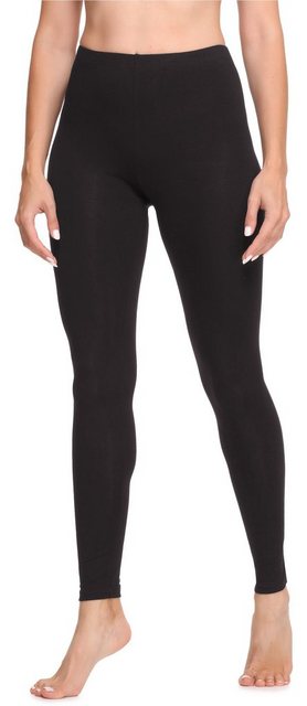 Ladeheid Leggings Damen Lange Leggings aus Viskose LA40-201 (1-tlg) elastis günstig online kaufen