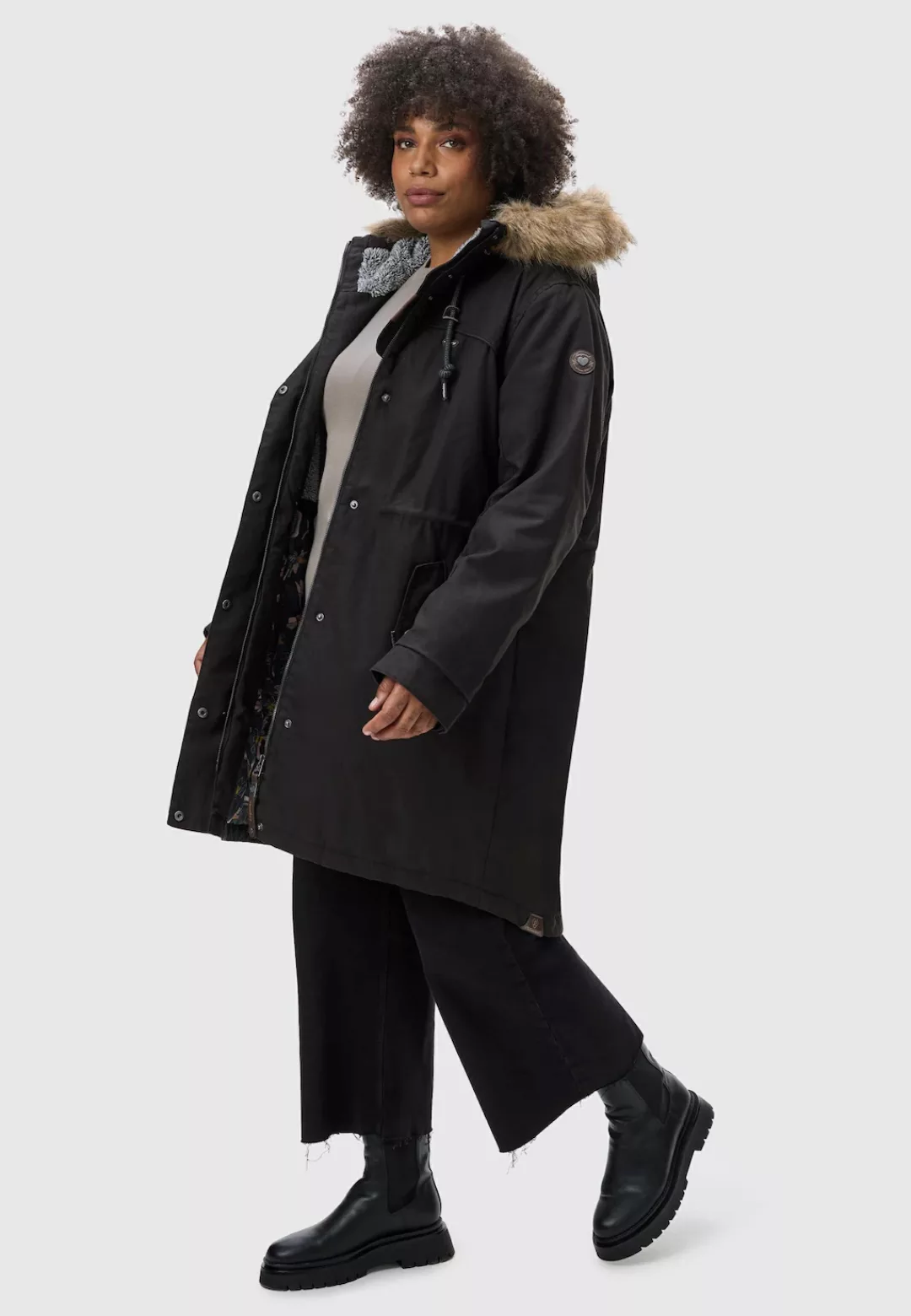 Ragwear Winterjacke "Tawny", mit Kapuze, stylischer Winterparka mit großer günstig online kaufen