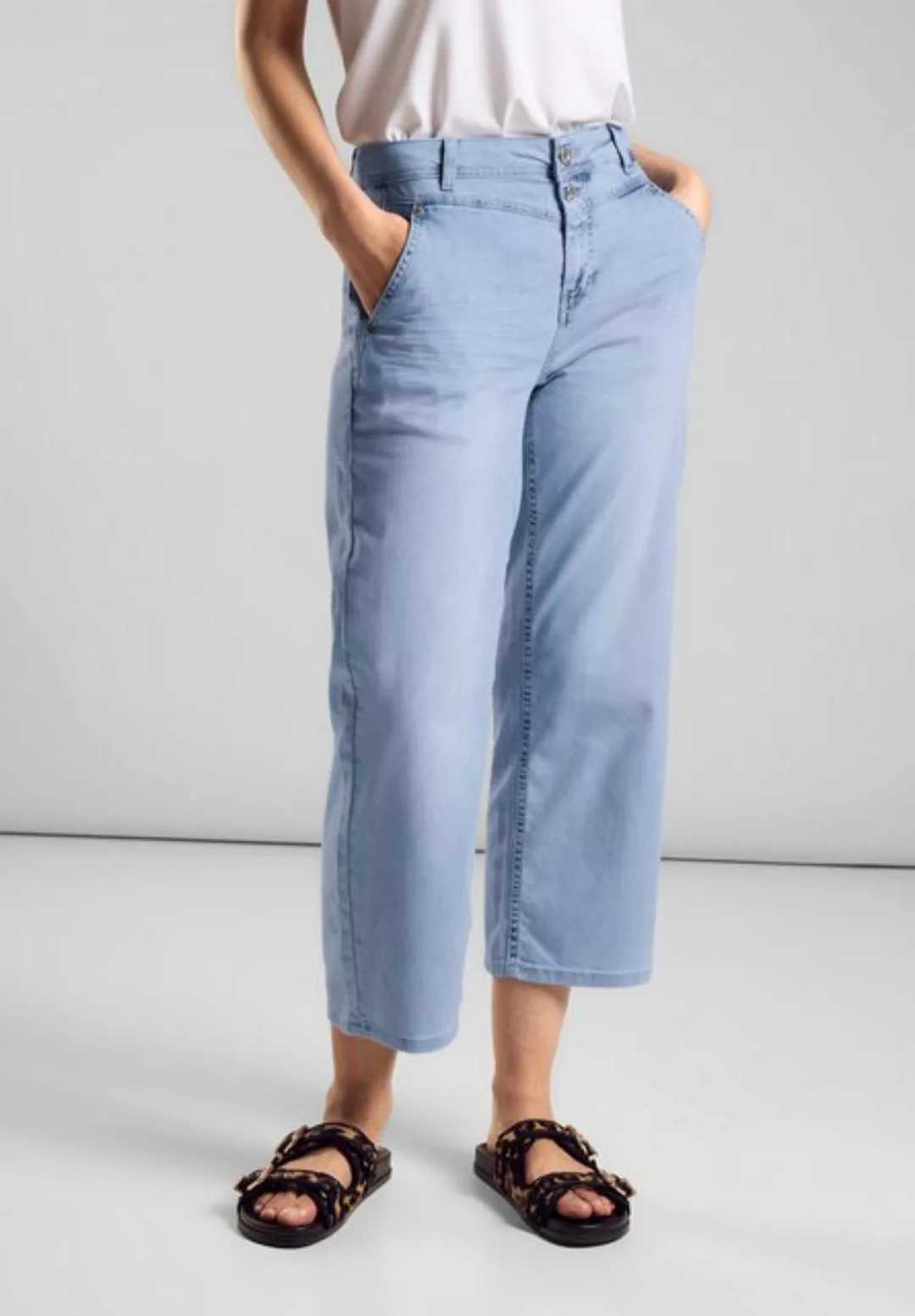 STREET ONE Comfort-fit-Jeans, High Waist günstig online kaufen