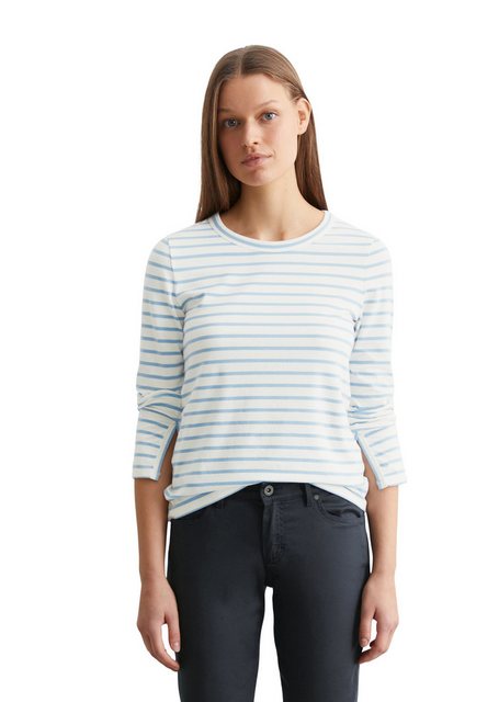 Marc O'Polo Langarmshirt aus Organic-Cotton-Stretch-Jersey günstig online kaufen