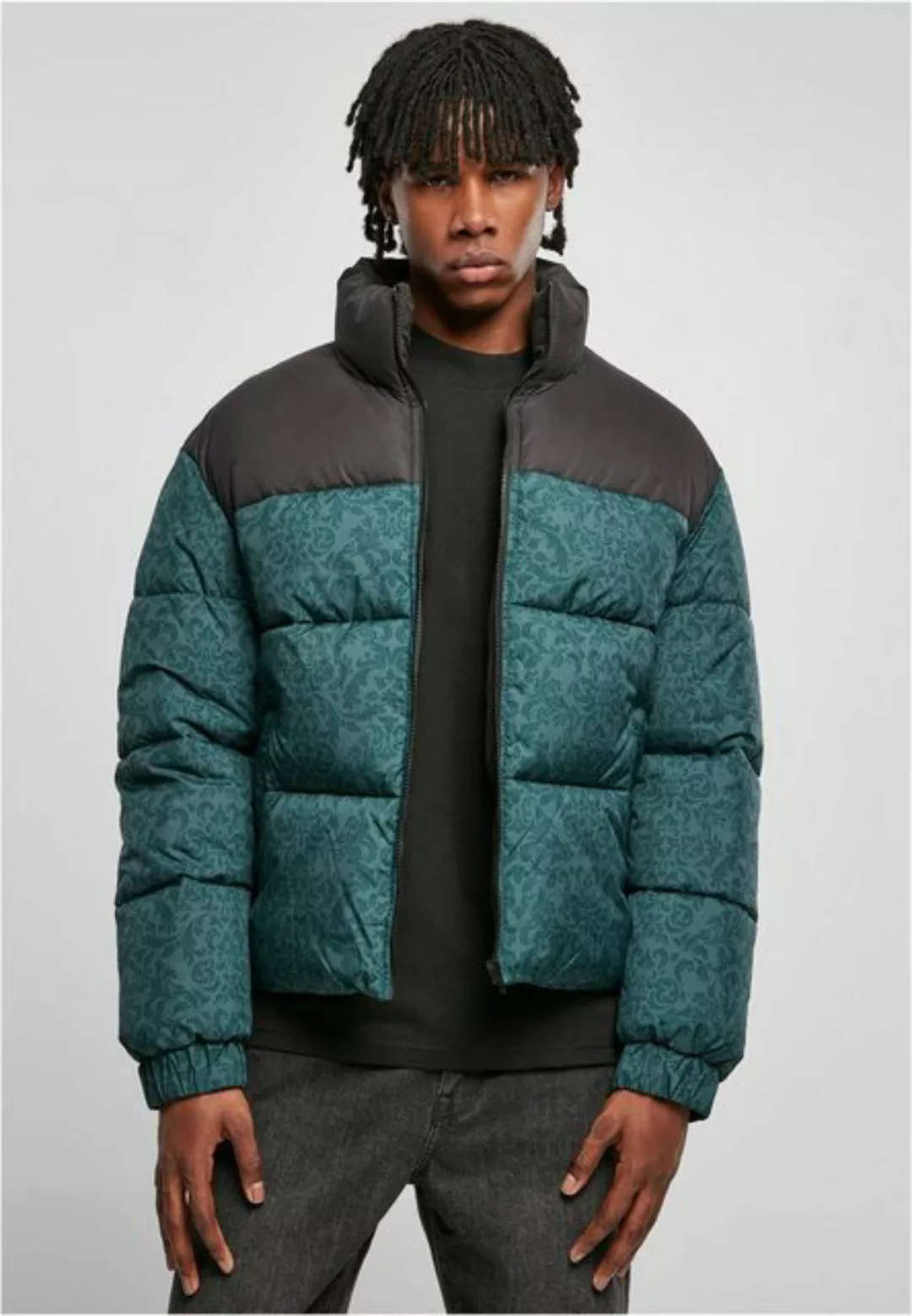 URBAN CLASSICS Winterjacke "Urban Classics Herren AOP Retro Puffer Jacket", günstig online kaufen
