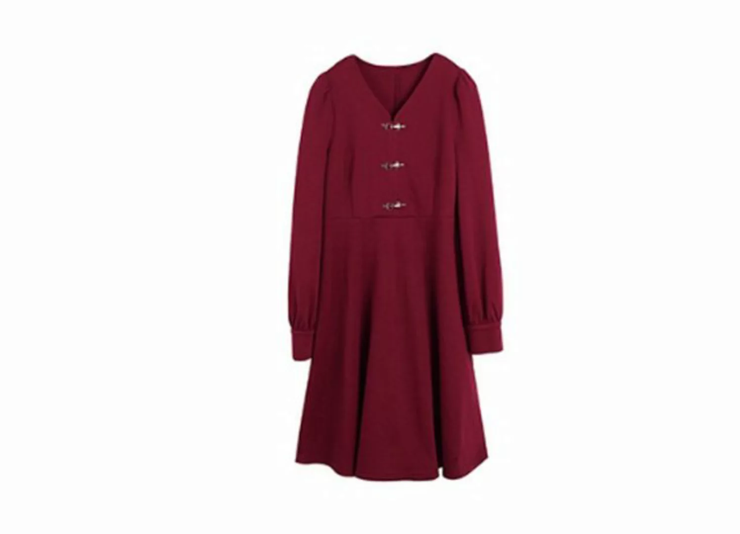 KIKI A-Linien-Kleid Personalisierte Damen-Herbst- und Winterkleider in klei günstig online kaufen