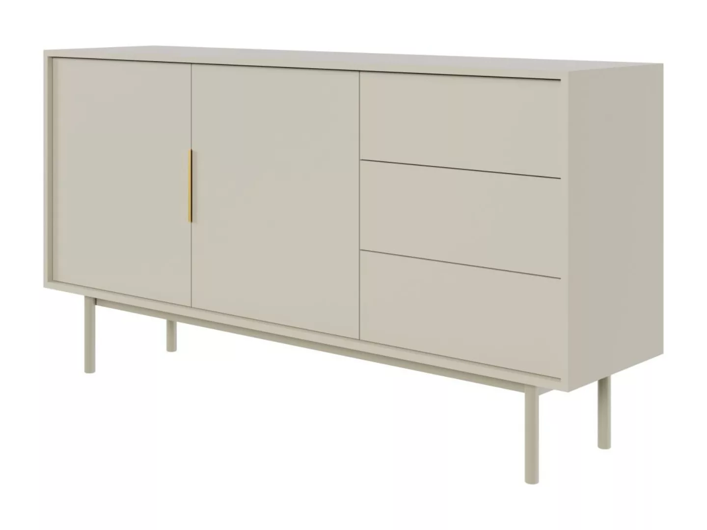 Sideboard mit 2 Türen & 3 Schubladen - Beige - DABRIANA günstig online kaufen