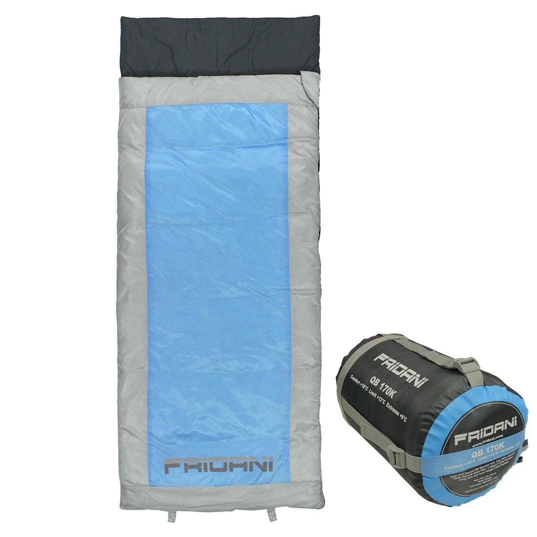 FRIDANI Deckenschlafsack Kinderschlafsack QB 170x70 Deckenschlafsack günstig online kaufen